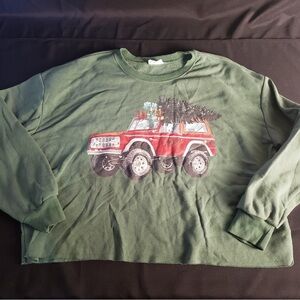Ford‎ Crewneck Christmas Sweatshirt Large